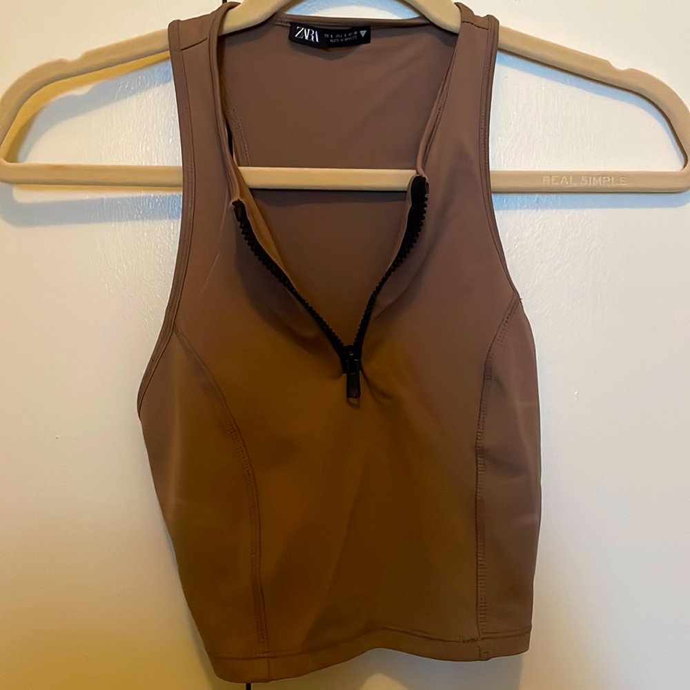 Zara athleisure top